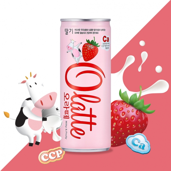 오라떼 240ml 캔X30입 3종 (무배) 과즙음료 탄산 밀크티sh