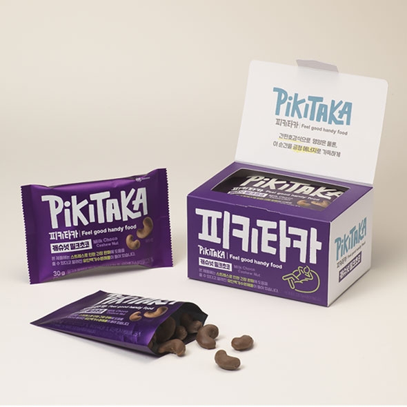 피키타카(PIKITAKA) 캐슈넛 밀크초코 150g(30gx5)