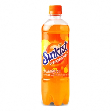 썬키스트 오렌지 소다 600ml 24개