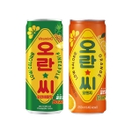 오란씨 파인애플15개 오렌지15개 250ml 30캔